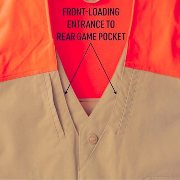 L.L Bean $129 Cotton Mesh Hunting Fishing Vest with Pockets NWOT Mens XL - Picture 10 of 15